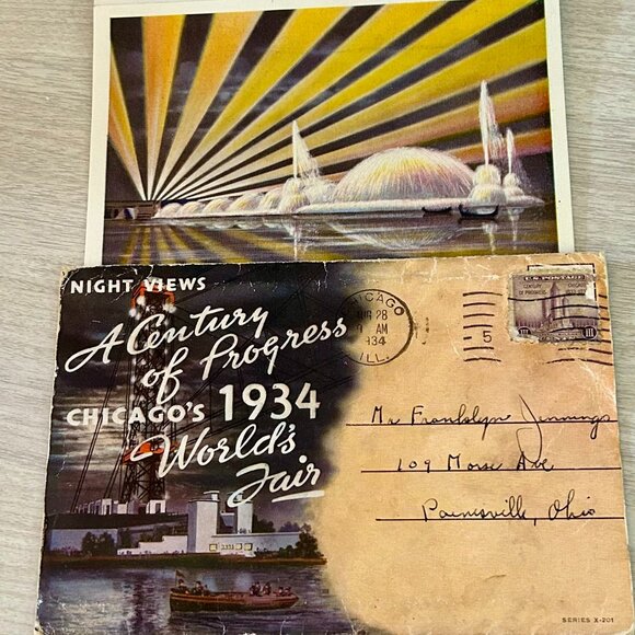 Chicago "A Century of Progress" 1934 Worlds Fair - Picture 1 of 5